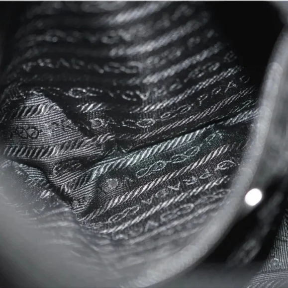 SOLD Prada Tessuto Black Nylon Small Messenger Bag Crossbody Bag Handbag - Picture 16 of 16